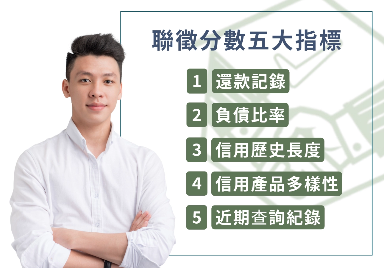 聯徵分數怎麼計算？影響聯徵分數的原因