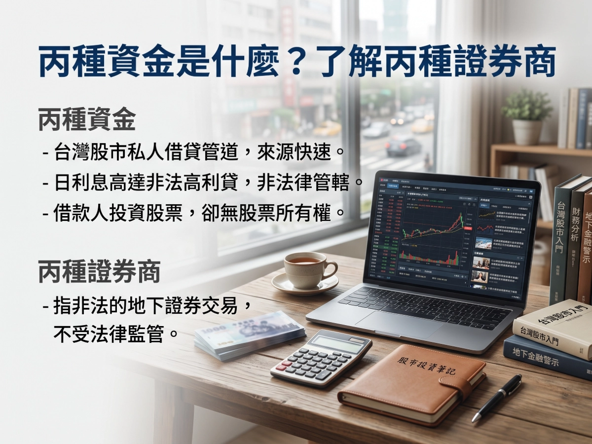 丙種資金是什麼？了解丙種證券商