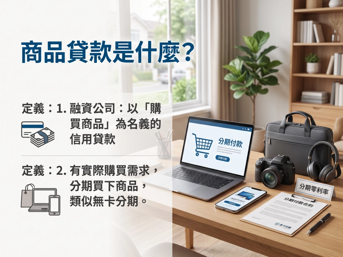 商品貸款是什麼？
