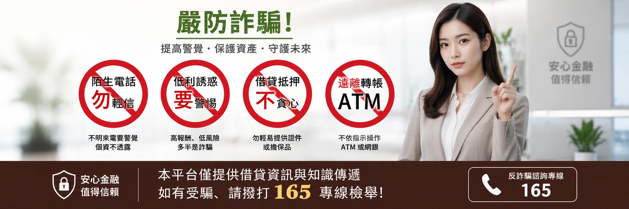 嚴防詐騙