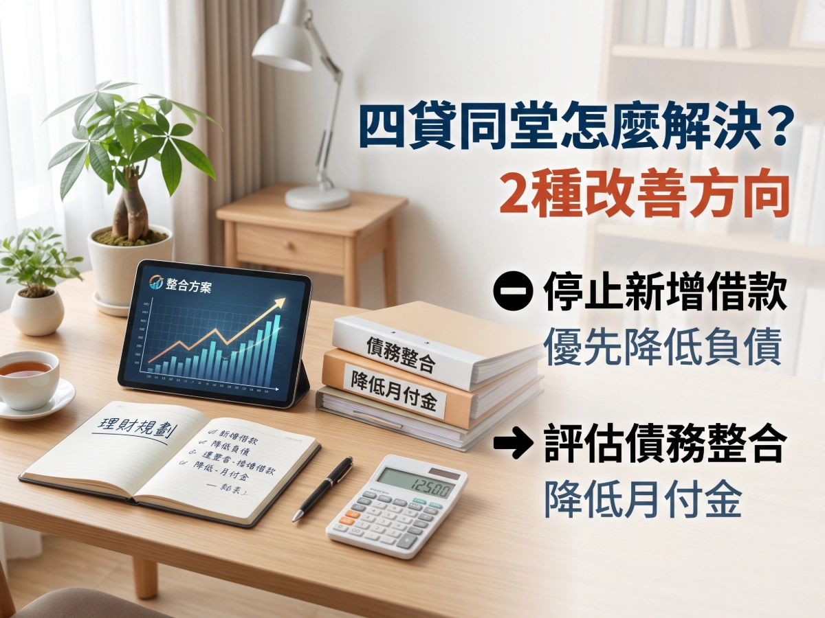 四貸同堂怎麼解決?2種改善方向