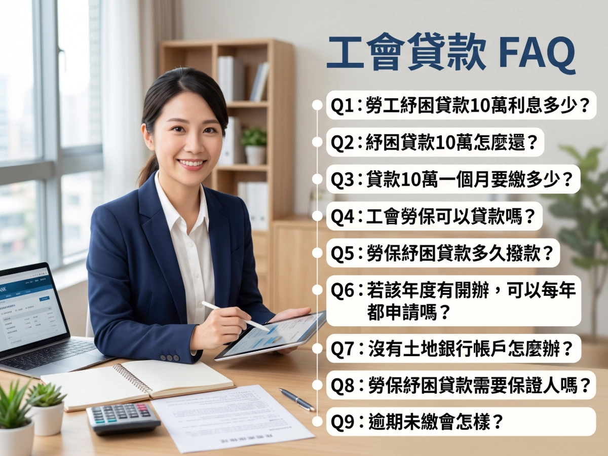 工會貸款FAQ