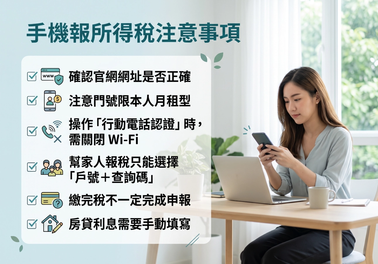 手機報所得稅注意事項