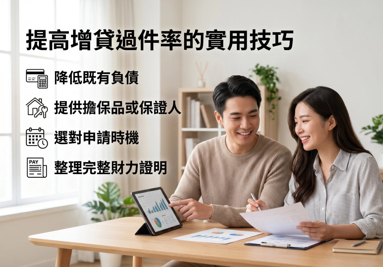 提高增貸過件率的實用技巧