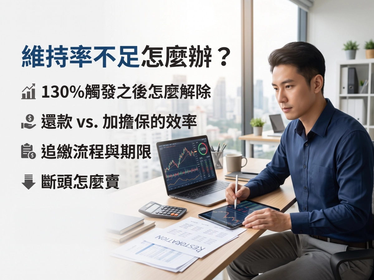 維持率不足怎麼辦