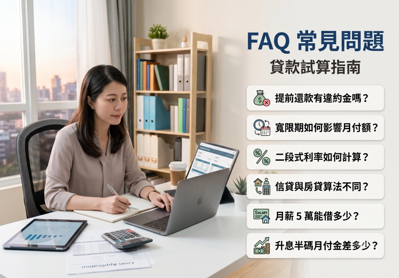 貸款計算機的常見問題